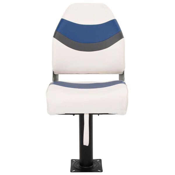 vidaXL 4-dielna skladacia sada sedadiel do člna s vysok&yacute;m operadlom