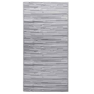 vidaXL Vonkaj&scaron;&iacute; koberec ARAKIL siv&yacute; 160x230 cm PP