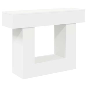 vidaXL Biely 101 x 30 x 74 cm