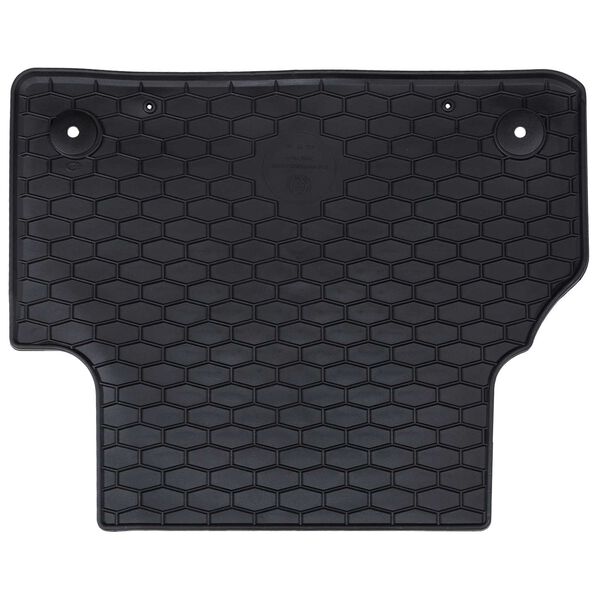 vidaXL Autokoberec 4 pcs Čierna vhodn&eacute; pre Audi A4 B9 2015-2024 Guma