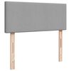 vidaXL Boxspring posteľ s matracom bledosiv&aacute; 120x190 cm l&aacute;tka