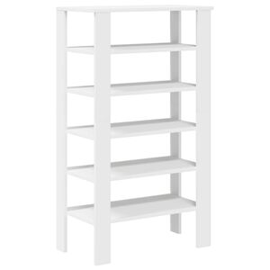 vidaXL Reg&aacute;l na top&aacute;nky čierny 61x32x105 cm spracovan&eacute; drevo