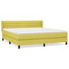 vidaXL Boxspring posteľ s matracom zelen&aacute; 180x200 cm l&aacute;tka