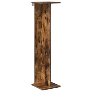 vidaXL Stojan na rastliny Dymov&yacute; dub 25 x 25,5 x 100,5 cm