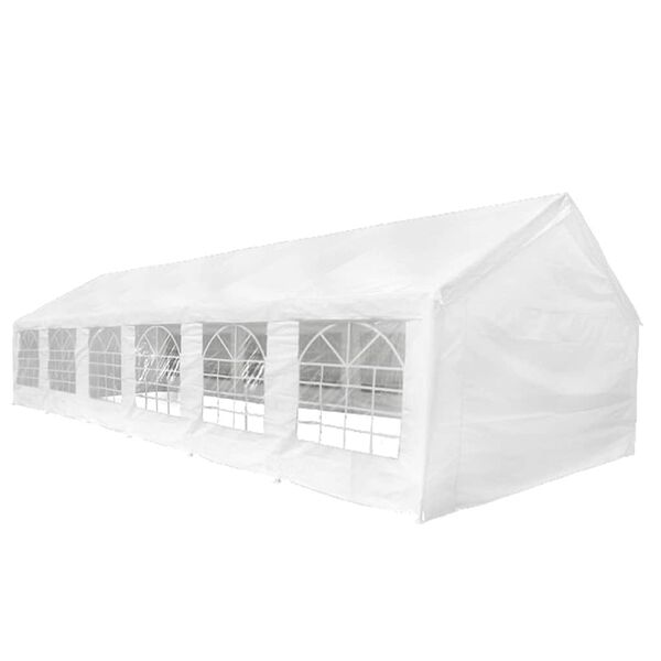 vidaXL Biely p&aacute;rty stan 12 x 6 m