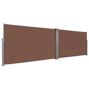 vidaXL Zaťahovacia bočn&aacute; mark&iacute;za 160x600 cm, hned&aacute;