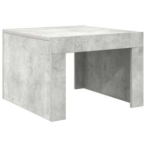 vidaXL Konferenčn&yacute; stol&iacute;k, bet&oacute;novo siv&yacute; 50x50x35 cm, kompozitn&eacute; drevo