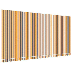 vidaXL Náhradná látka pre markízu rôznofarebná pruhovaná 6x3 m