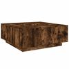 vidaXL Konferenčn&yacute; stol&iacute;k dymov&yacute; dub 100x100x40 cm kompozitn&eacute; drevo