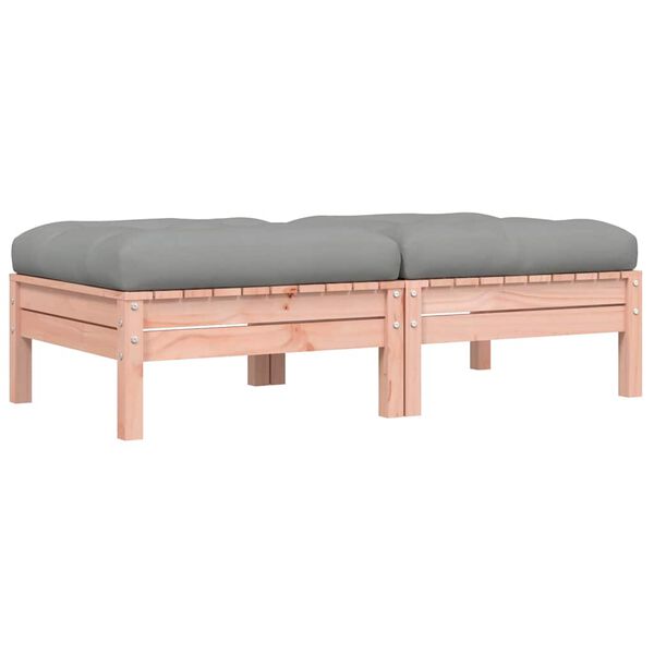 vidaXL Z&aacute;hradn&eacute; podnožky s vank&uacute;&scaron;mi 2 ks mas&iacute;vny douglas