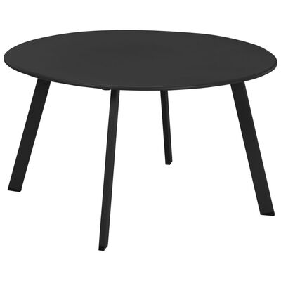 ProGarden Odkladací stolík 70x40 cm, matný, tmavosivý