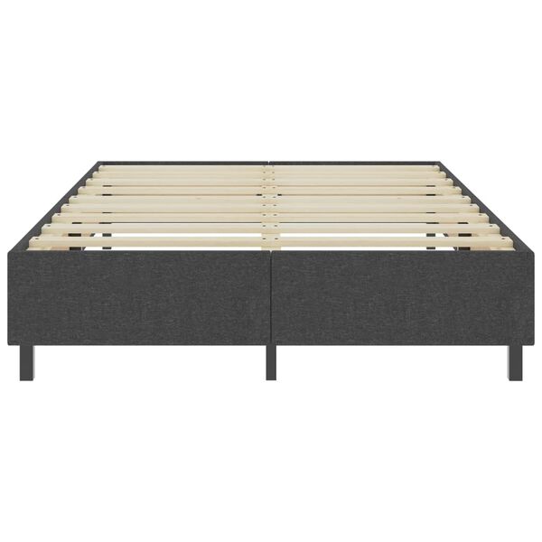 vidaXL R&aacute;m na boxspring posteľ, siv&yacute;, l&aacute;tka 180x200 cm