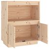 vidaXL Komoda 60x34x75 cm borovicový masív