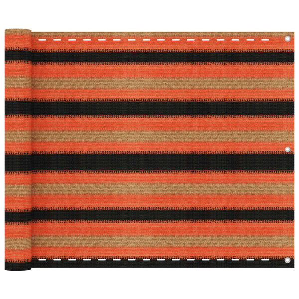 vidaXL Balkónová markíza, viacfarebná 75x600 cm, HDPE