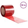 vidaXL Z&aacute;ves do dver&iacute; červen&yacute; 200 mm x 1,6 mm 50 m PVC
