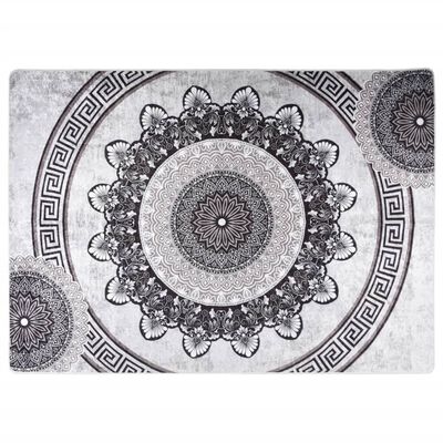 vidaXL Prateľný koberec 120x180 cm viacfarebný protišmykový