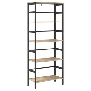 vidaXL Reg&aacute;l na knihy 4 &uacute;rovn&iacute; 60 x 29,5 x 149 cm Kompozitn&eacute; drevo