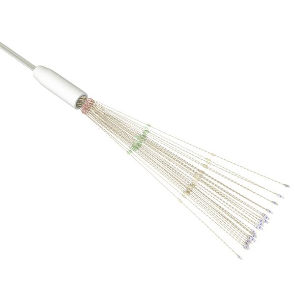 vidaXL Vonkaj&scaron;ie vianočn&eacute; prskavky 4 ks, farebn&eacute; 20 cm, 560 LED