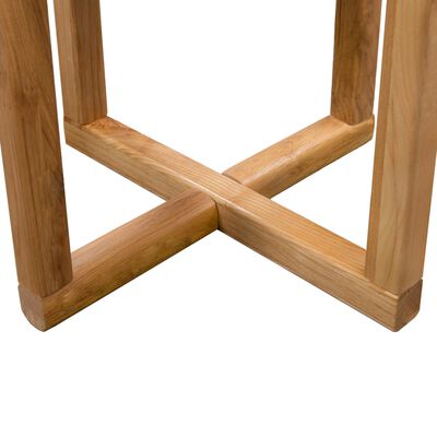 vidaXL Príručný stolík 40x50 cm, dubový masív