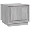 vidaXL Konferenčn&yacute; stol&iacute;k siv&yacute; sonoma 51x50x44 spracovan&eacute; drevo