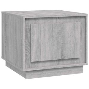 vidaXL Konferenčn&yacute; stol&iacute;k siv&yacute; sonoma 51x50x44 spracovan&eacute; drevo