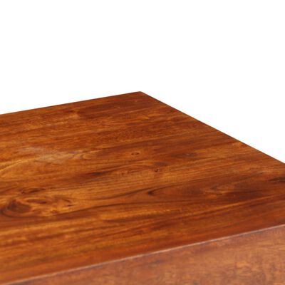 vidaXL Písací stôl, akáciový masív s medovým náterom 110x50x76 cm