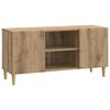 vidaXL TV skrinka Dub artisan 102 x 34,5 x 50 cm Kompozitn&eacute; drevo