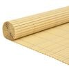 vidaXL Z&aacute;hradn&yacute; plot obojstrann&yacute; žlt&yacute; 1,8x3 m PVC