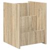 vidaXL Reg&aacute;l na časopisy Sonoma dub 35 x 35 x 45 cm Kompozitn&eacute; drevo