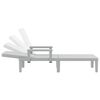 vidaXL Nastaviteľné ležadlo, 4 úrovne 155,5x57x28 cm, polypropylén