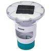 Bestway Pl&aacute;vaj&uacute;ce sol&aacute;rne svetlo s LED p&aacute;sikmi Biela &Oslash; 7,6 cm PC a ABS