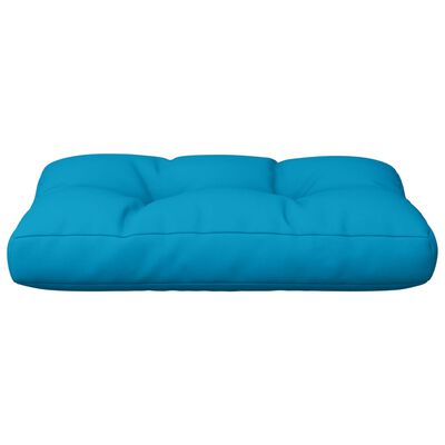 vidaXL Podložka na paletový nábytok, modrá 60x40x12 cm, látka