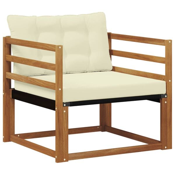 vidaXL Z&aacute;hradn&aacute; s&uacute;prava gaučov Mas&iacute;vne ak&aacute;ciov&eacute; drevo a textil&eacute;n