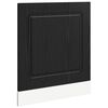 vidaXL Dvierka na um&yacute;vačku Kalmar Čierny dub 60 x 1,5 x 57 cm