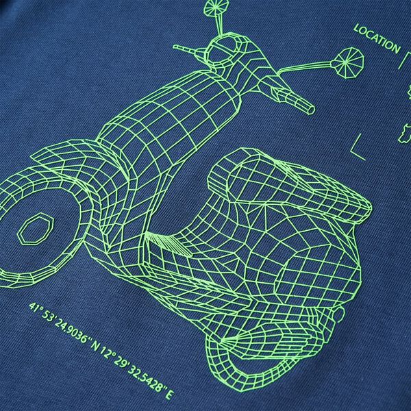 Detsk&eacute; tričko tmavomodr&eacute; 104