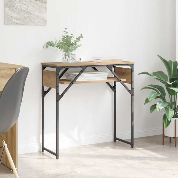 vidaXL Konferenčn&yacute;stol&iacute;k Remeseln&yacute; dub 75x30x75cm Kompozitn&eacute; drevo