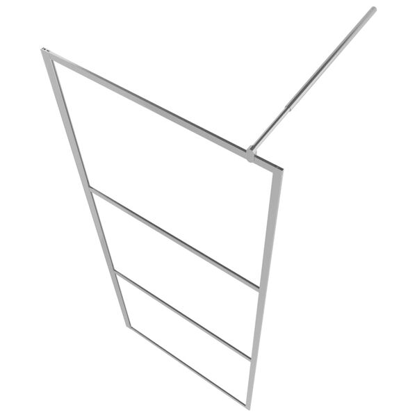 vidaXL Sprchová zástena z nepriehľadného ESG skla 80x195 cm