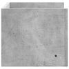 vidaXL Nástenná polica betónovo sivá 70,5x35x30,5 cm kompozitné drevo