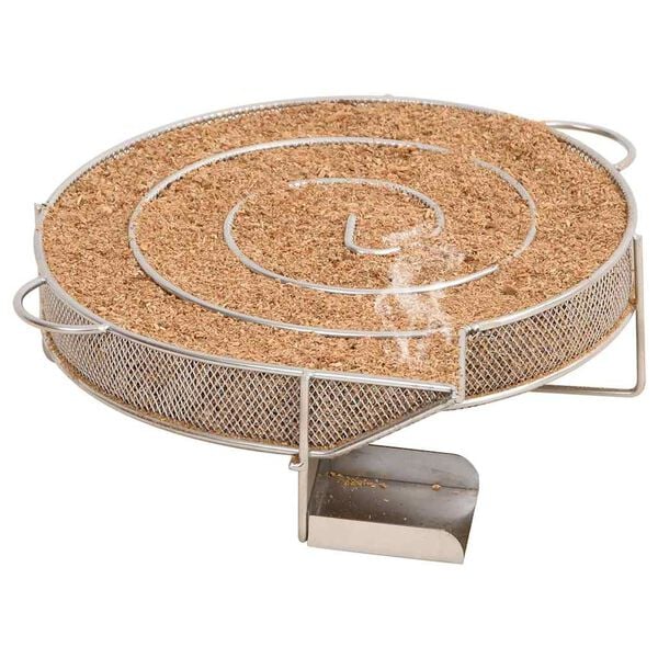 vidaXL Gener&aacute;tor studen&eacute;ho dymu okr&uacute;hly 19,5 cm nehrdzavej&uacute;ca oceľ