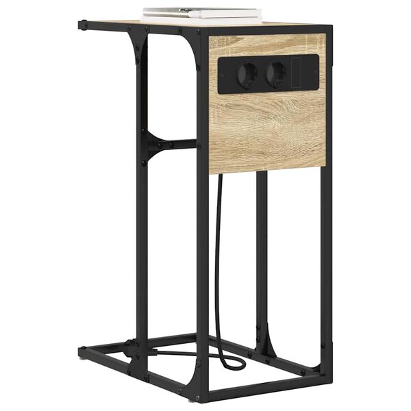 vidaXL Nočn&yacute; stol&iacute;k Sonoma dub 41,5 x 26 x 60,5 cm Kompozitn&eacute; drevo