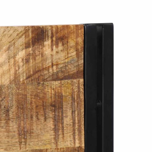 vidaXL Čelo 200 cm z mas&iacute;vneho dreva mango a železo