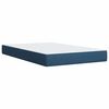 vidaXL Boxspring posteľ s matracom modr&aacute; 120x200 cm l&aacute;tka
