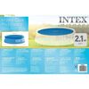 Intex Sol&aacute;rna baz&eacute;nov&aacute; plachta, okr&uacute;hla 244 cm