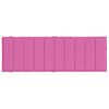 vidaXL Podložka na ležadlo ružová oxfordská látka