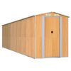 vidaXL Z&aacute;hradn&aacute; k&ocirc;lňa bledohned&aacute; 192x772x223 cm pozinkovan&aacute; oceľ