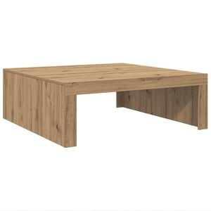 vidaXL Konferenčn&yacute; stol&iacute;k dub artisan 100x100x35 cm kompozitn&eacute; drevo