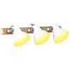 vidaXL Industri&aacute;lna n&aacute;stenn&aacute; lampa biela 65x25 cm E27