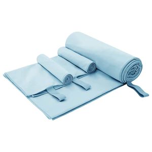 vidaXL Sada &scaron;portov&yacute;ch uter&aacute;kov 3 ks Modr&aacute; 210 x 100 cm