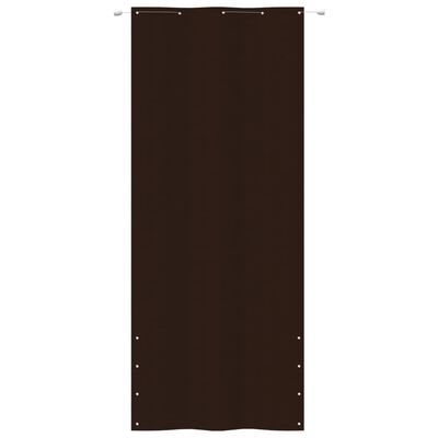 vidaXL Balkónová markíza hnedá 100x240 cm oxfordská látka
