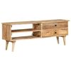 vidaXL TV skrinka 140x30x50 cm mangovníkový masív